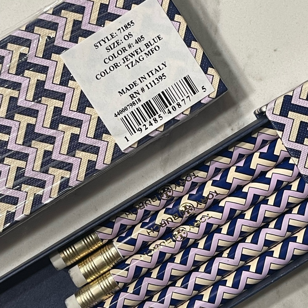 Tory Burch made in Italy new case of six pencils limited edition - Picture 5 of 5